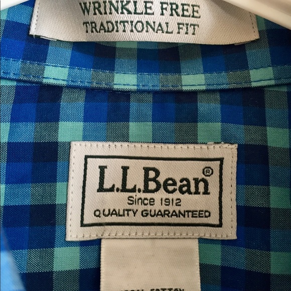 NWOT Men’s L.L. Bean Shirt - Picture 3 of 6